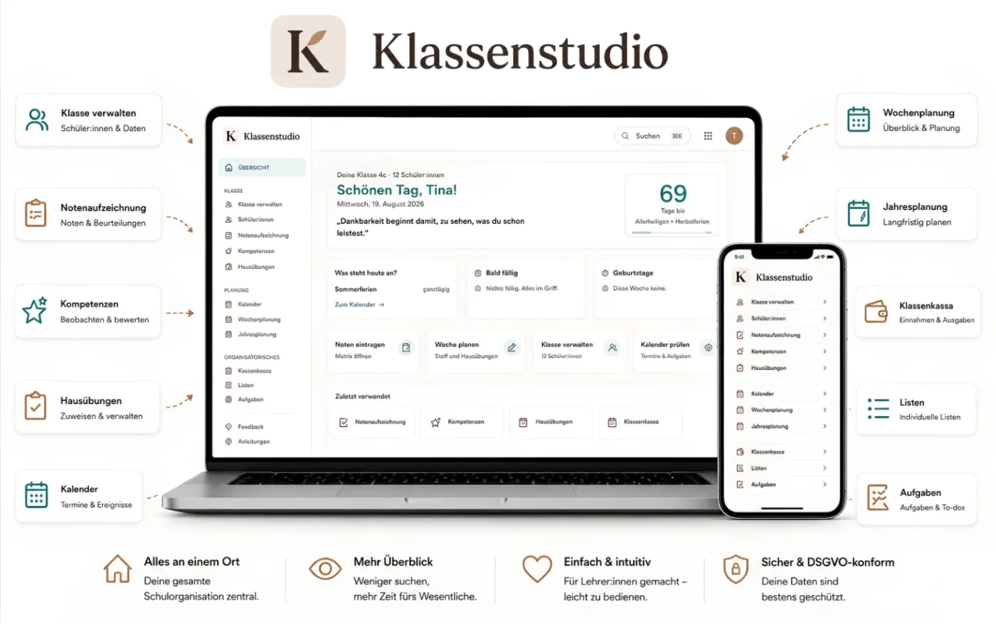 Klassenstudio Mockup